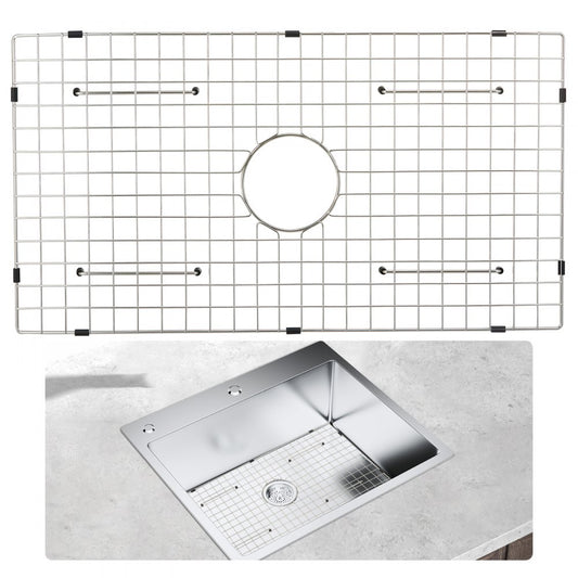 KM-BHQ-2302-SKU4 - 28.5"x15.6" Stainless Steel Sink Protector Grid