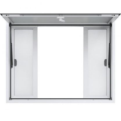 scfwck - 48"x36" Multifunctional Concession Window with Sliding Screens