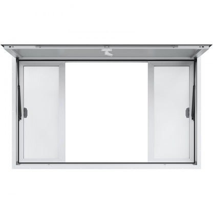 scfwck - 60"x36" Durable Aluminum Concession Window for Food Trucks