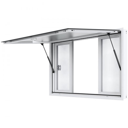 scfwck - 60"x36" Durable Aluminum Concession Window for Food Trucks