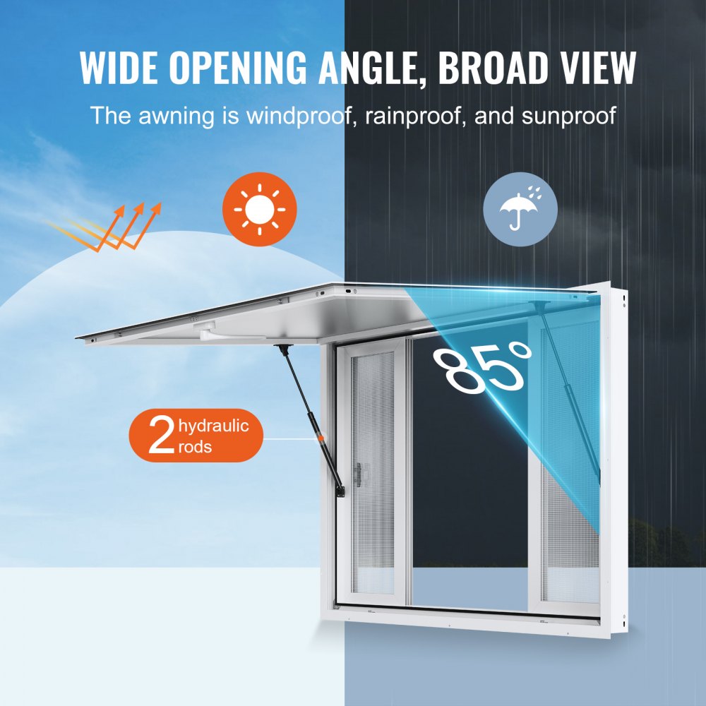 dpscfwck48L*36W - Aluminum Alloy Serving Window for Food Trucks & Concession Stands