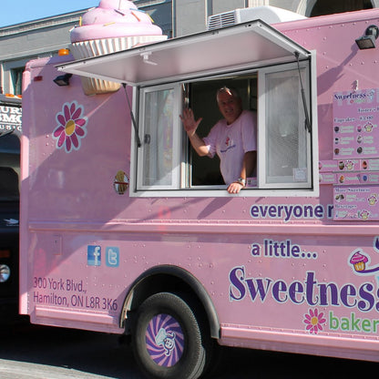 dpscfwck48L*36W - Aluminum Alloy Serving Window for Food Trucks & Concession Stands
