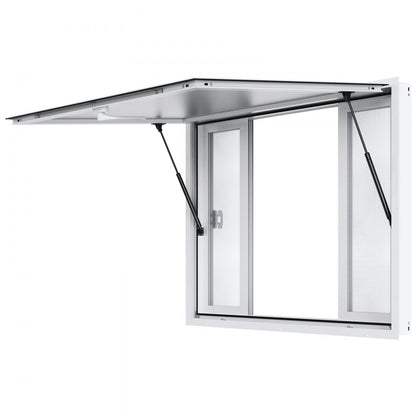 dpscfwck48L*36W - Aluminum Alloy Serving Window for Food Trucks & Concession Stands