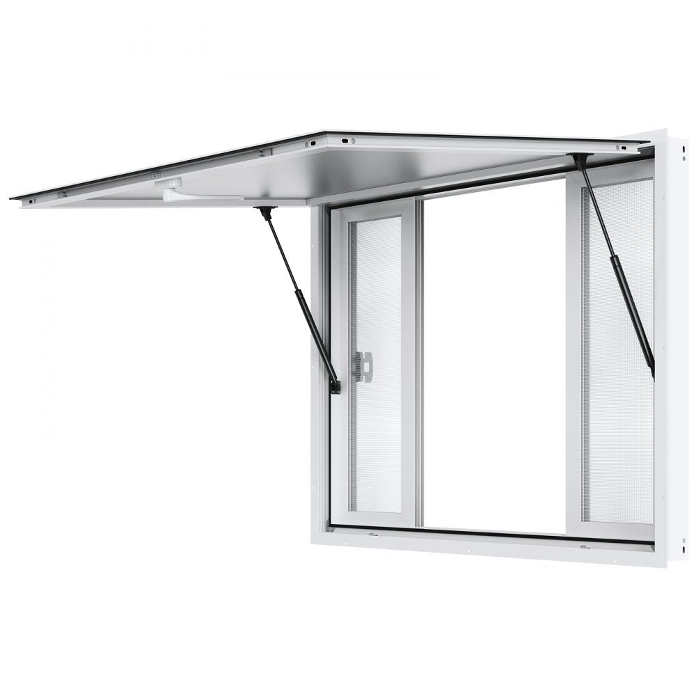 dpscfwck48L*36W - Aluminum Alloy Serving Window for Food Trucks & Concession Stands