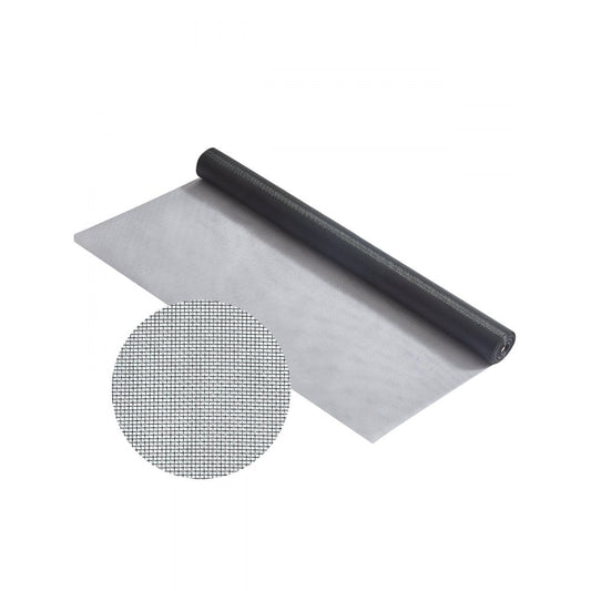 SW100096 - Durable 100ft Fiberglass Window Screen Mesh for Easy DIY Installation