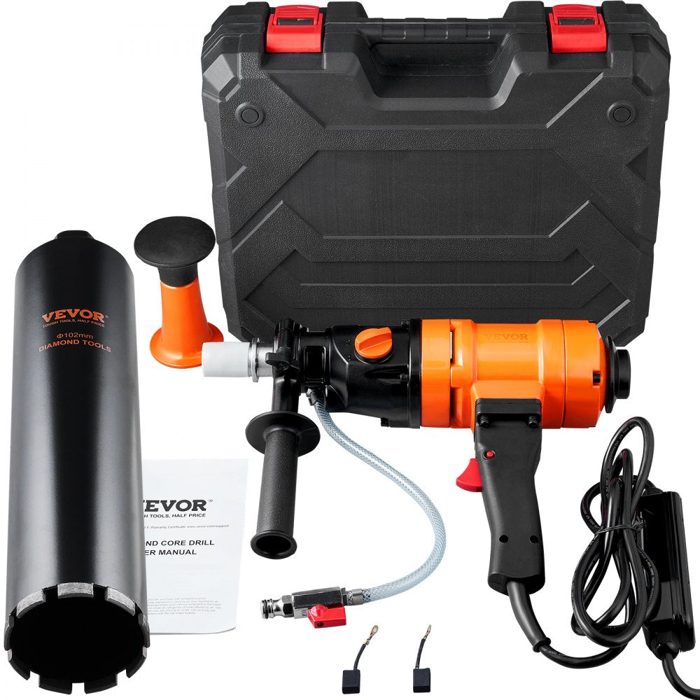 Z1Z-CF02-80 - 4in Handheld Concrete Drill with 5000W Motor and Dual Speed