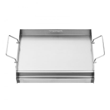 HH-SP010 - Durable Stainless Steel Griddle for Even Cooking Experience