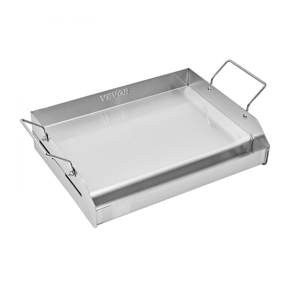 HH-SP010 - Durable Stainless Steel Griddle for Even Cooking Experience