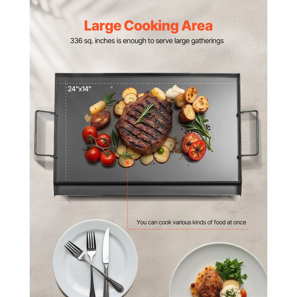 HH-SPN012 - Durable Flat Griddle Pan for Even Cooking Anytime