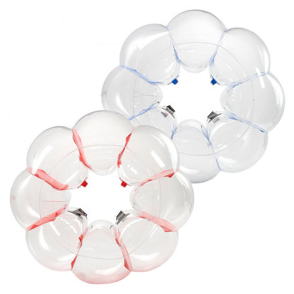86007 - 2 Durable Inflatable Bumper Balls, 4FT with Handles