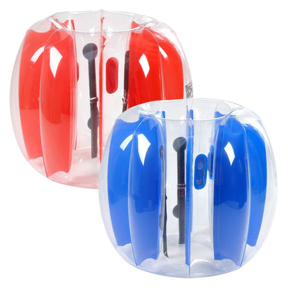86007 - 2 Durable Inflatable Bumper Balls, 4FT with Handles