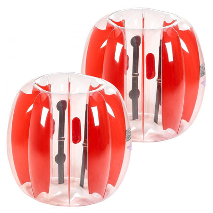 86004 - 2-Pack 3FT Waterproof Inflatable Bumper Balls with Handles