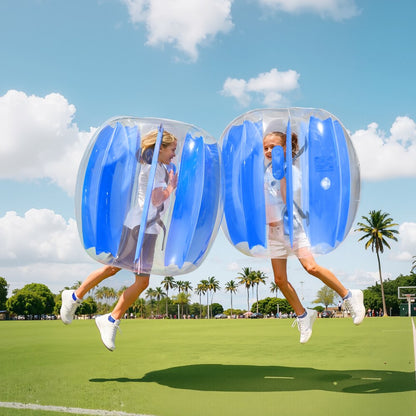 86005 - 2 Durable PVC 3FT Inflatable Bumper Balls with Handles