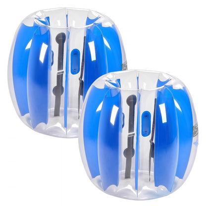 86005 - 2 Durable PVC 3FT Inflatable Bumper Balls with Handles