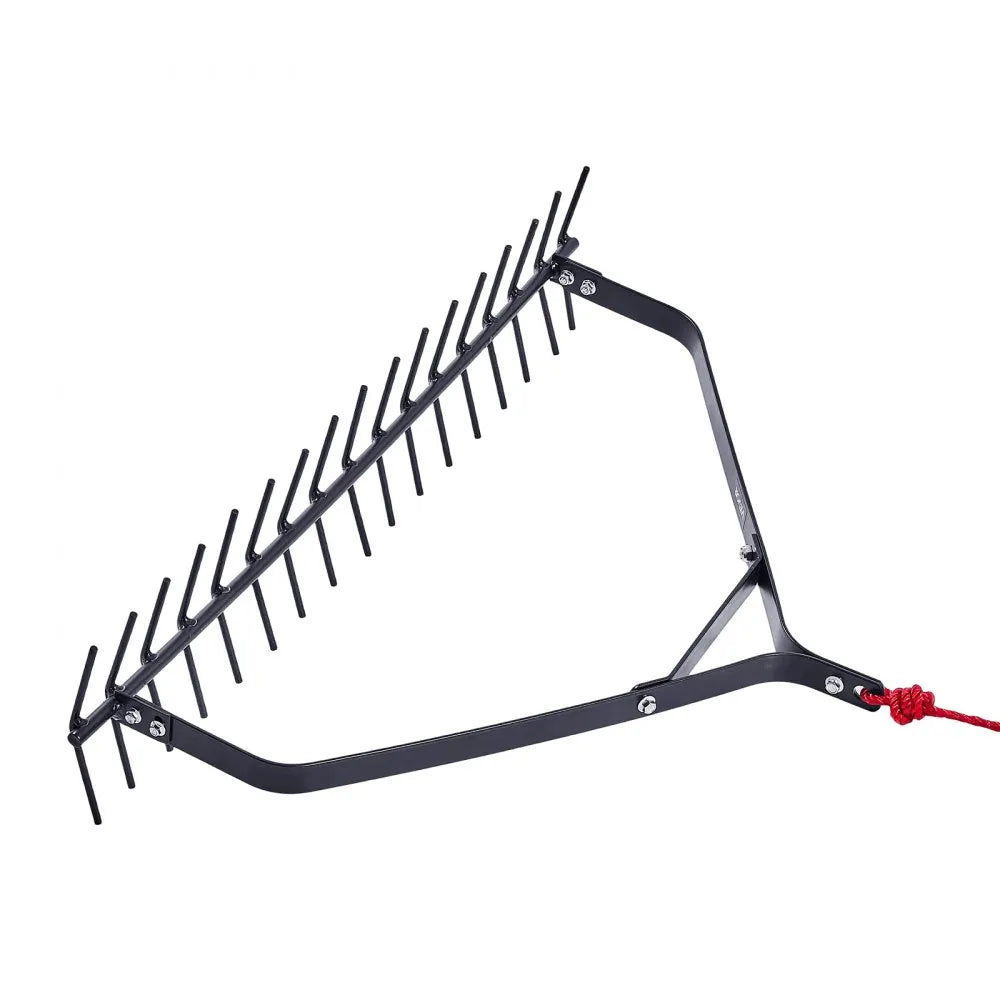 7849 - 32"x6.3" Heavy-Duty Aquatic Weed Rake with 30ft Rope