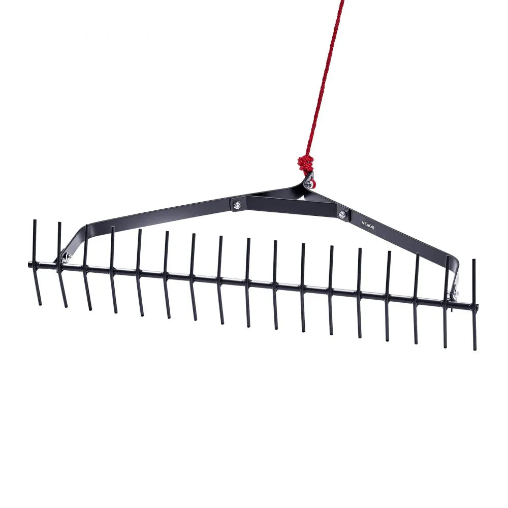 7849 - 32"x6.3" Heavy-Duty Aquatic Weed Rake with 30ft Rope