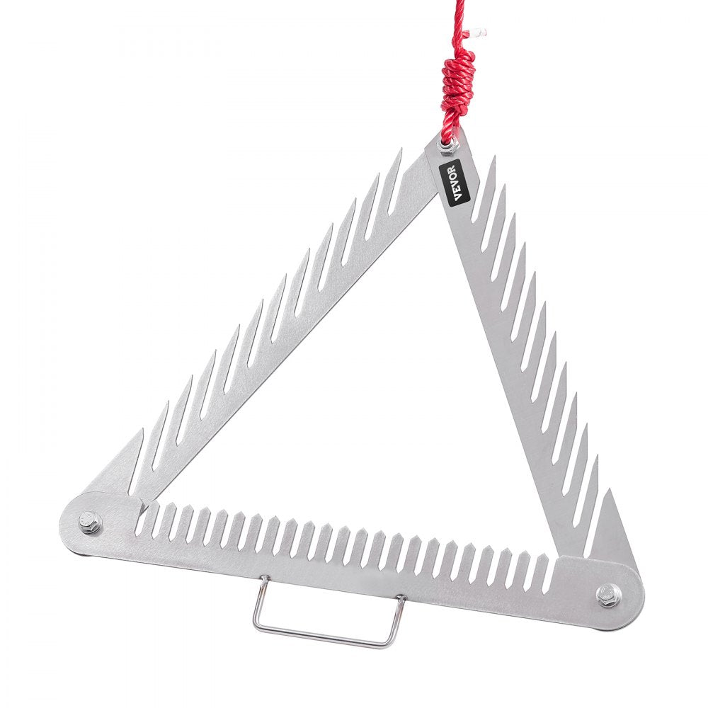 7867 - Stainless Steel Aquatic Rake with 9m Rope for Easy Weeding