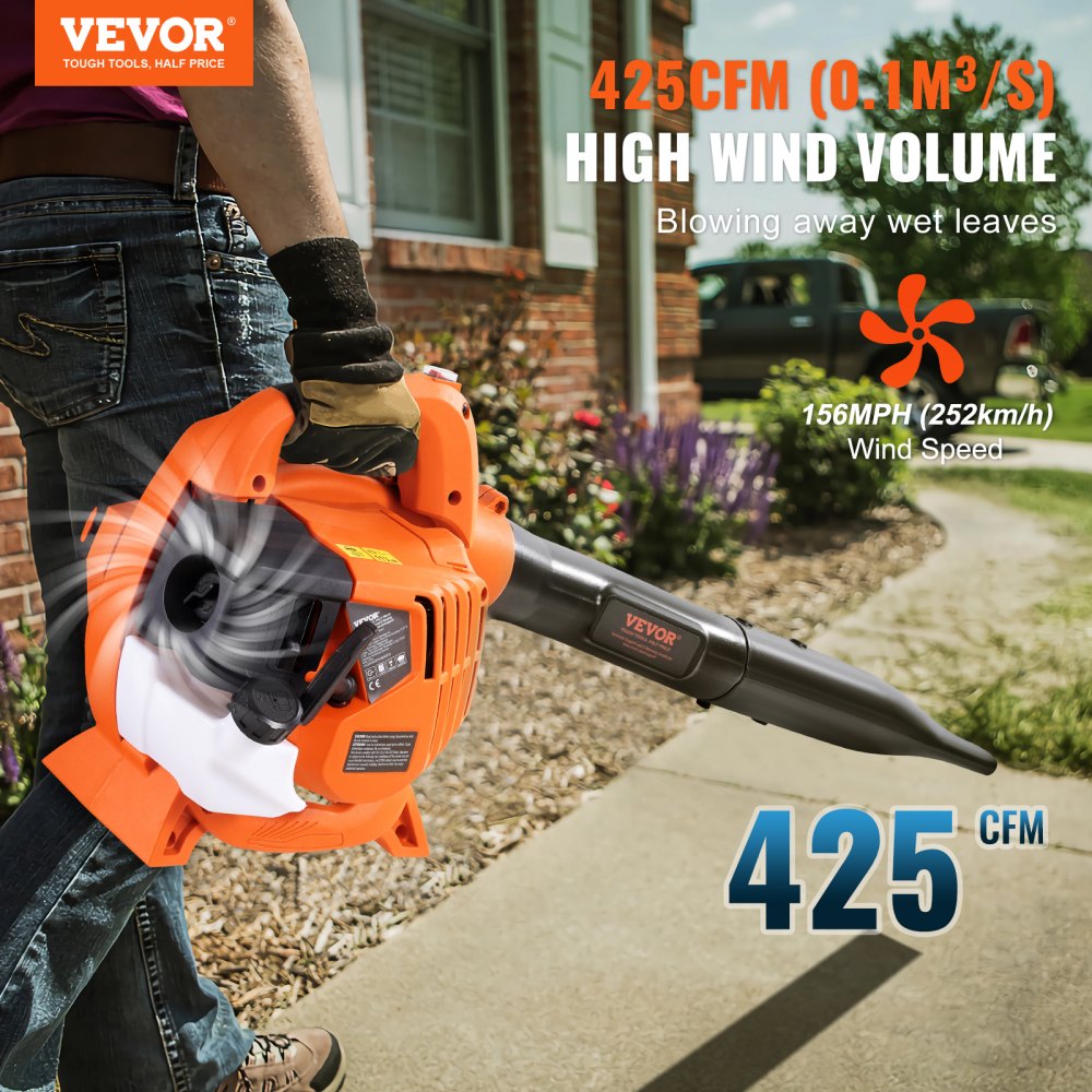 BL-260D - Powerful 2-Cycle Handheld Leaf Blower for Efficient Yard Cleaning