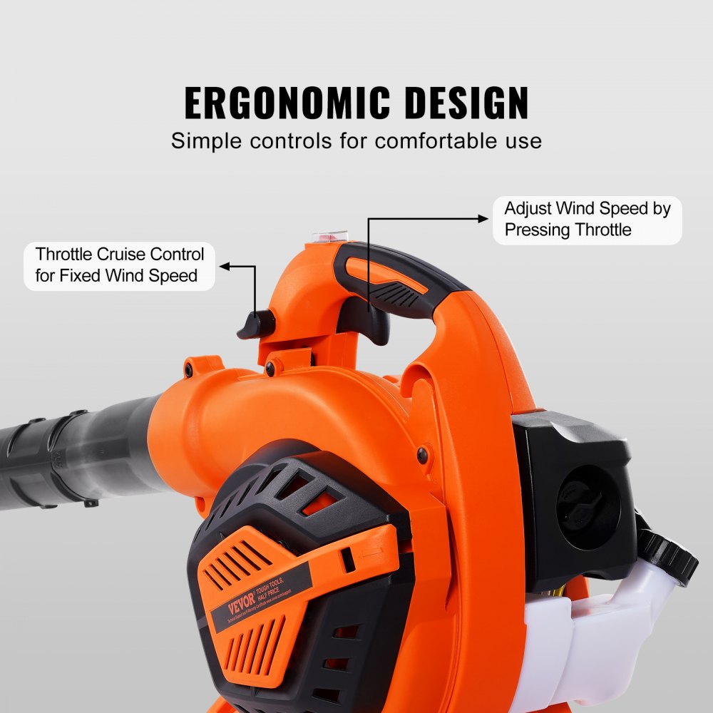 BL-260D - Powerful 2-Cycle Handheld Leaf Blower for Efficient Yard Cleaning