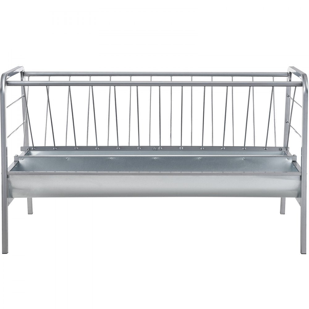 T1097 - Heavy-Duty 2 in 1 Wall Mounted Feeder for Goats & Hay