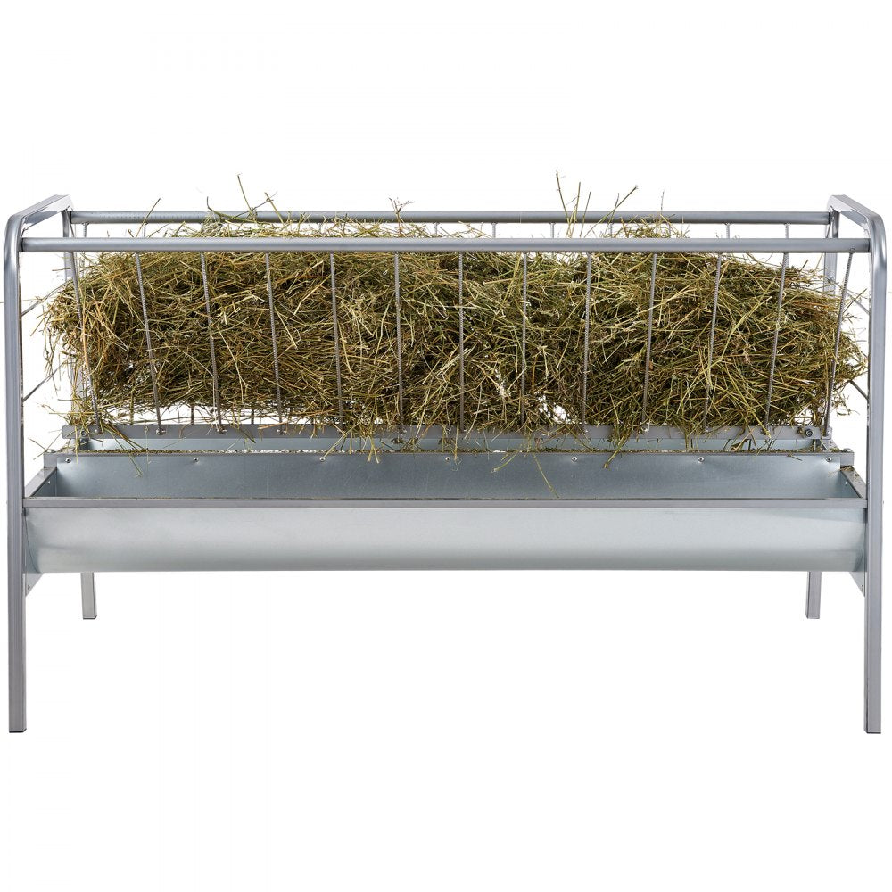 T1097 - Heavy-Duty 2 in 1 Wall Mounted Feeder for Goats & Hay