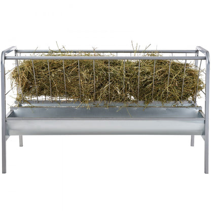 T1097 - Heavy-Duty 2 in 1 Wall Mounted Feeder for Goats & Hay