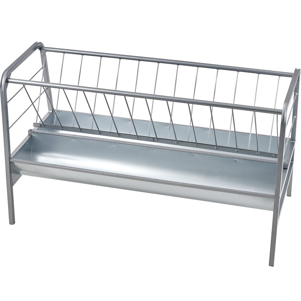 T1097 - Heavy-Duty 2 in 1 Wall Mounted Feeder for Goats & Hay