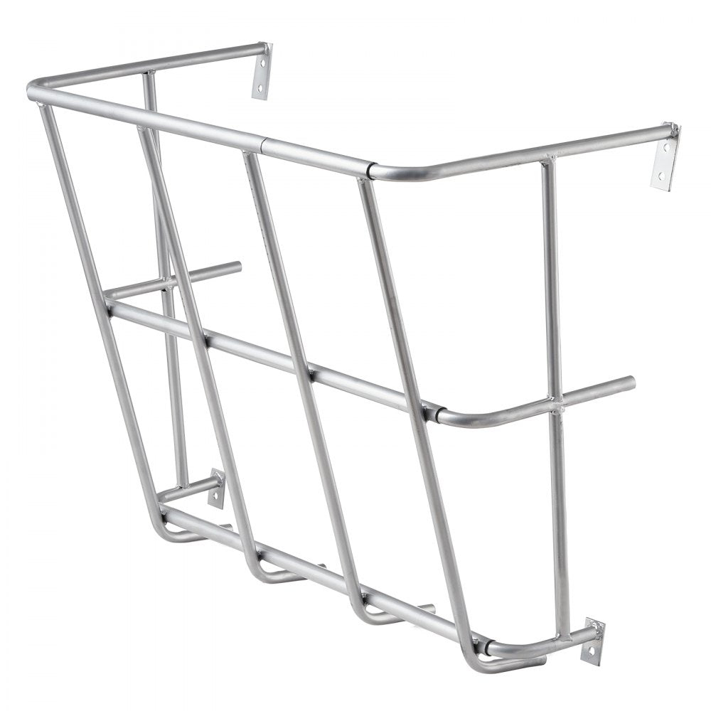 T1096 - Heavy-Duty Wall-Mounted Hay Feeder for 5 Goats, 18.5 Gallons