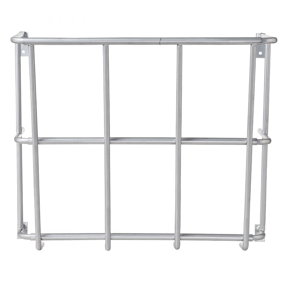 T1096 - Heavy-Duty Wall-Mounted Hay Feeder for 5 Goats, 18.5 Gallons