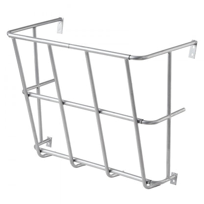 T1096 - Heavy-Duty Wall-Mounted Hay Feeder for 5 Goats, 18.5 Gallons