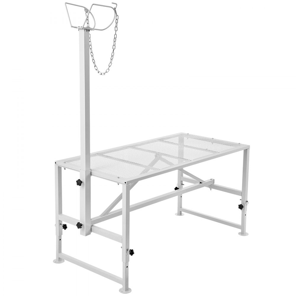 SCJ002-W - VEVOR 47x23" Goat Stand, 500lbs Capacity, Adjustable Height 21"-33"