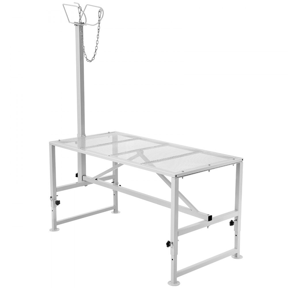 SCJ002-W - VEVOR 47x23" Goat Stand, 500lbs Capacity, Adjustable Height 21"-33"