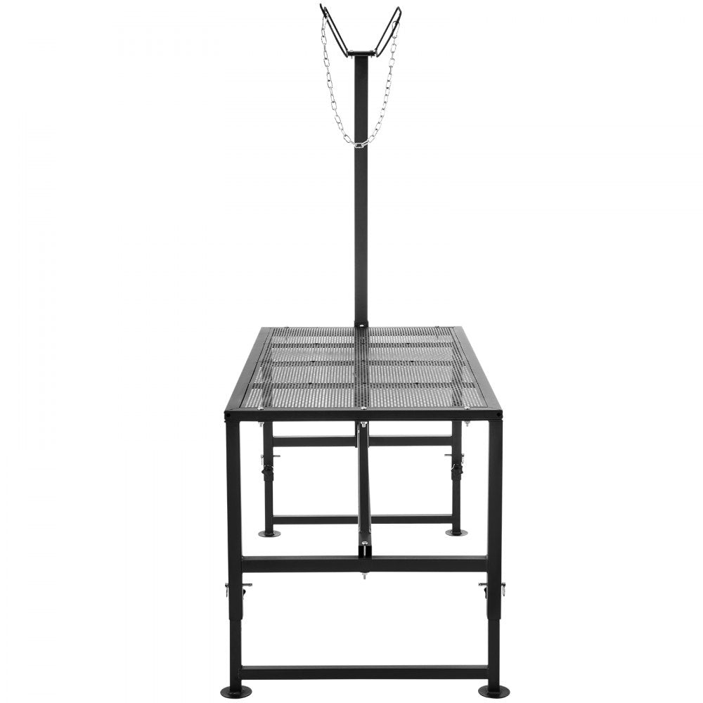 SCJ002-B - Adjustable Goat & Sheep Stand for Safe Hoof Trimming, 47x23 inch