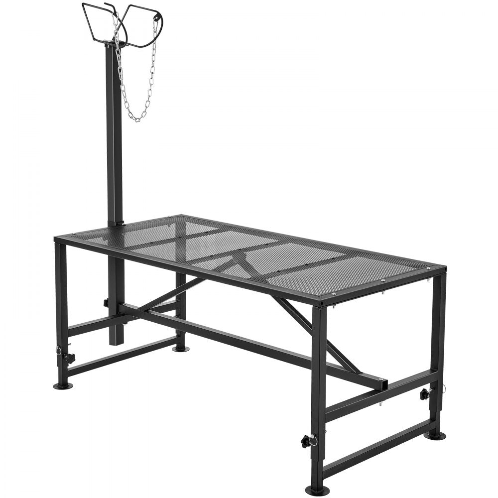 SCJ002-B - Adjustable Goat & Sheep Stand for Safe Hoof Trimming, 47x23 inch