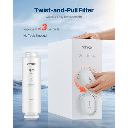 SS-009 - 800 GPD Reverse Osmosis Filter for Easy Replacement