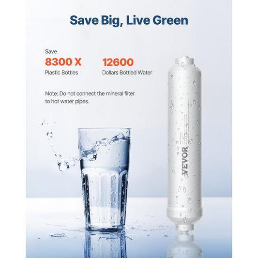 SS-0011 - Under Sink Alkaline Water Filter with Quick Connect Installation