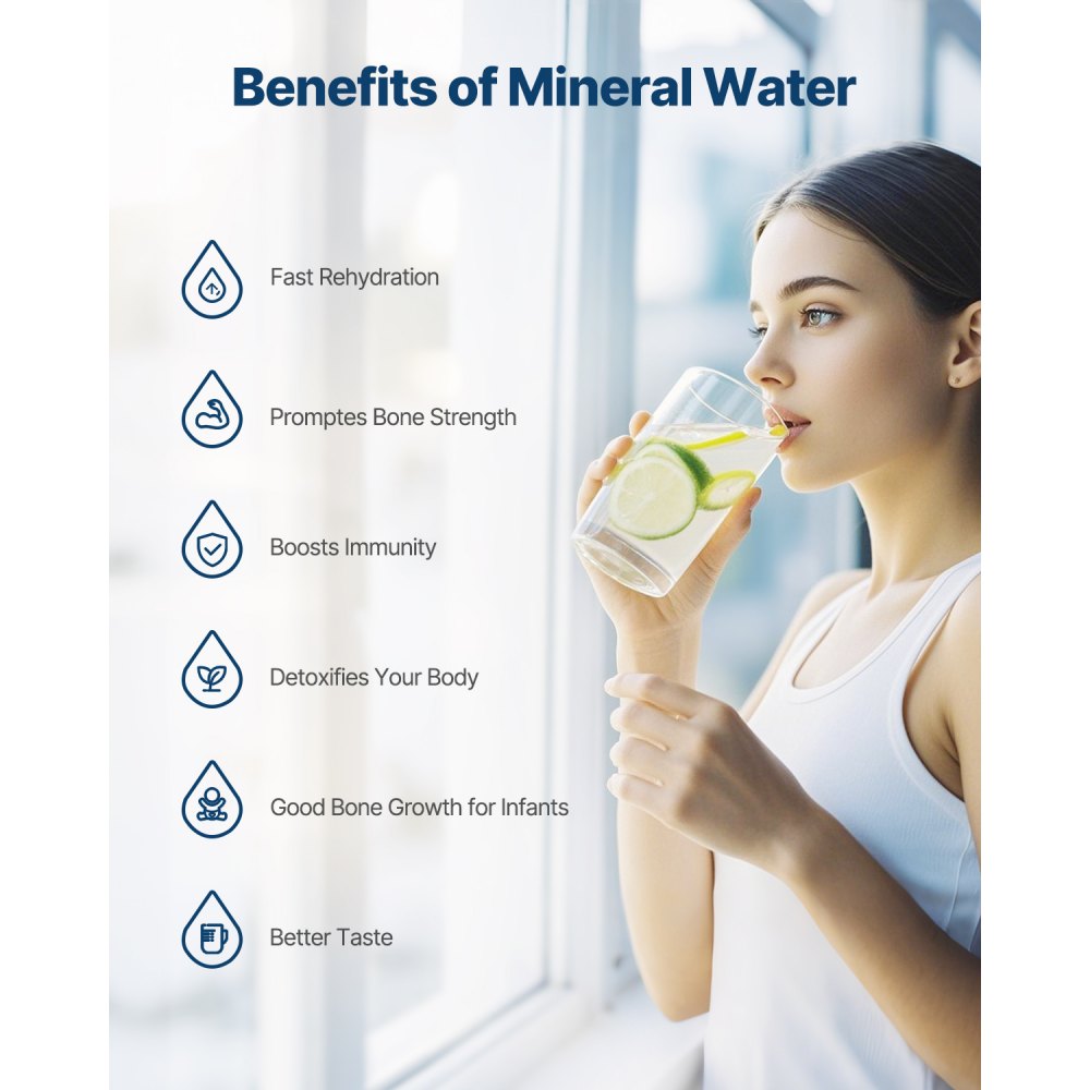 SS-0011 - Under Sink Alkaline Water Filter with Quick Connect Installation