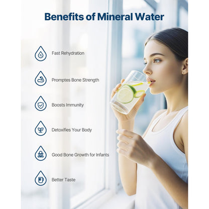 SS-0011 - Under Sink Alkaline Water Filter with Quick Connect Installation