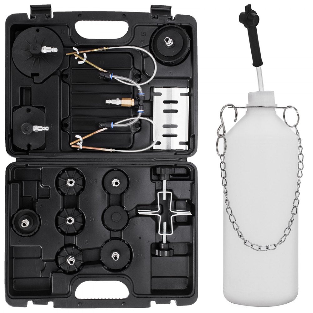 010571317456 - VEVOR Pneumatic Brake Bleeder Tool with Pressure Gauge