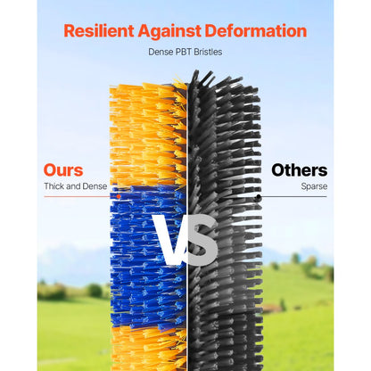 FL-CBB001 - Durable Livestock Scratching Brush with 17.1 in Bristles for Itch Relief