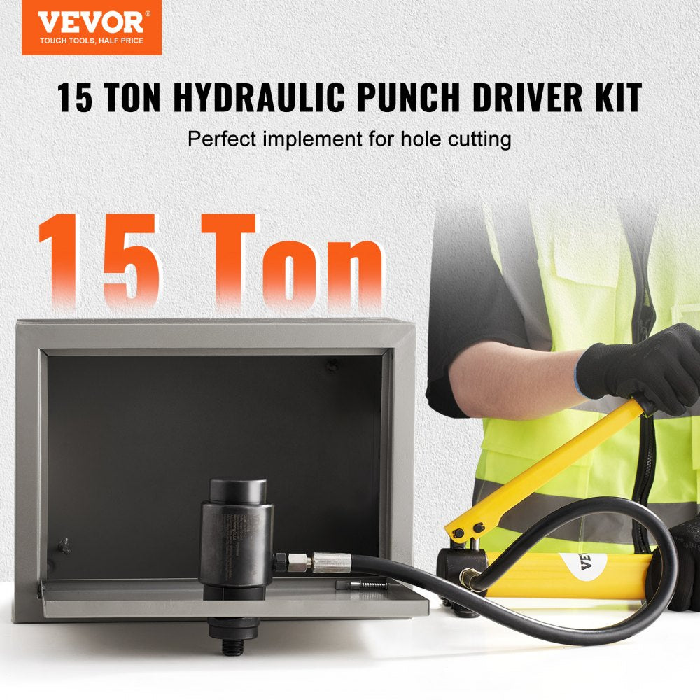 SYK-15-10 - Hydraulic Punch Kit for 1/2" to 4" Clean Holes