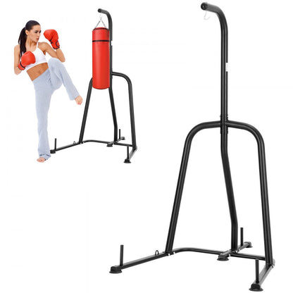 ssshksdj-b - Adjustable VEVOR Punching Bag Stand - Supports 400lbs, 56.3"x49.6"x81.9"