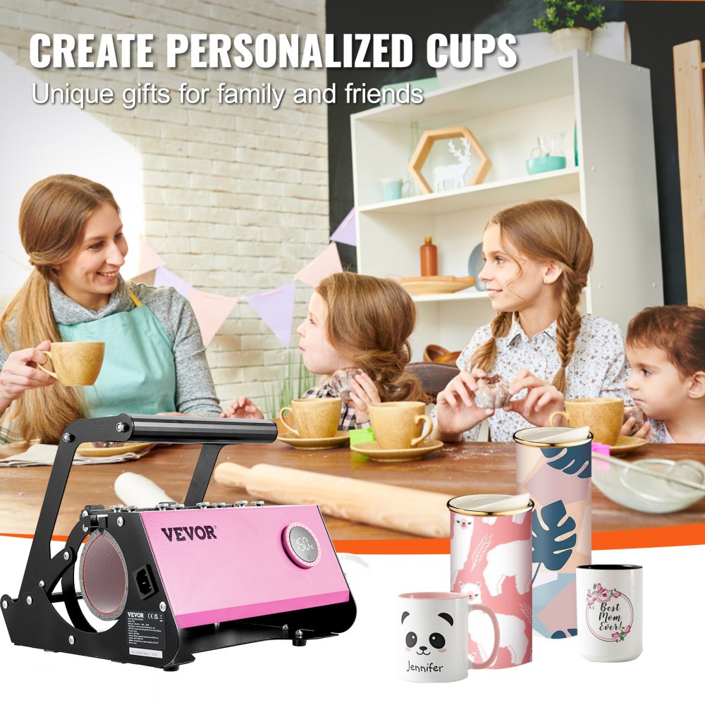 F270 - Versatile Mug Heat Press for 11-30oz Tumblers