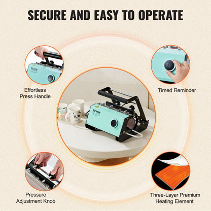 F270 - 11-30oz VEVOR Mug Press for Custom Gifts