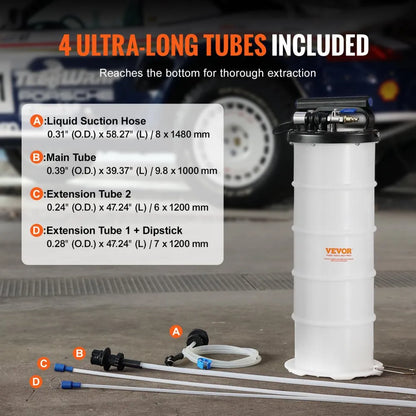 YS-088 - 1.74 Gallon Manual & Pneumatic Fluid Extractor Kit