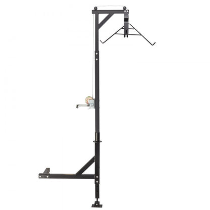 GZB88055-CD400LBS+ZCT - Adjustable 78-100.8" Steel Deer Hoist with 1200 lbs Winch