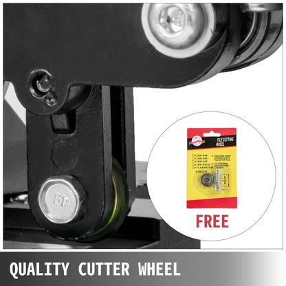 010454561288 - 1000mm Aluminum Tile Cutter with Laser Guide and Ergonomic Handle