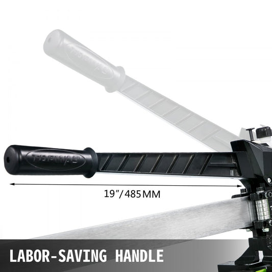 010996271280 - 47-Inch VEVOR Manual Tile Cutter with Laser Guide