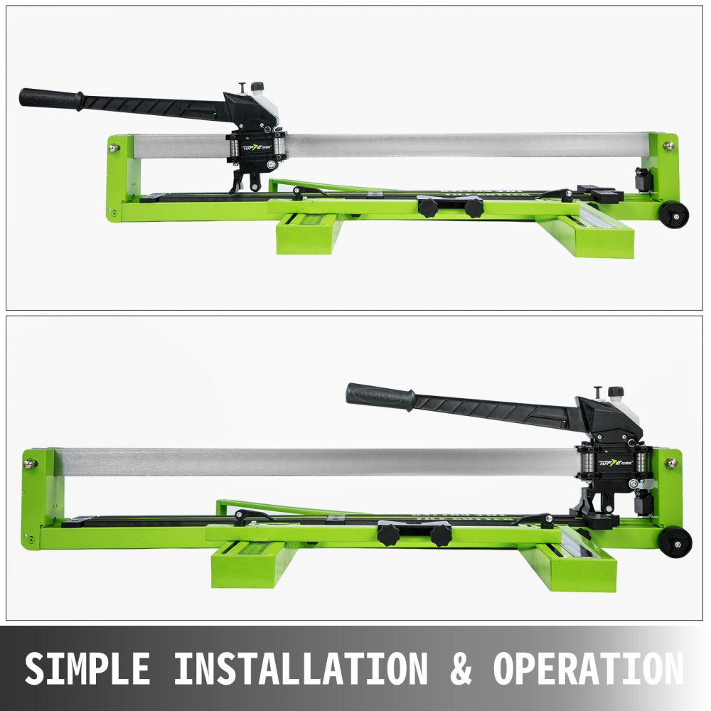 010996271280 - 47-Inch VEVOR Manual Tile Cutter with Laser Guide