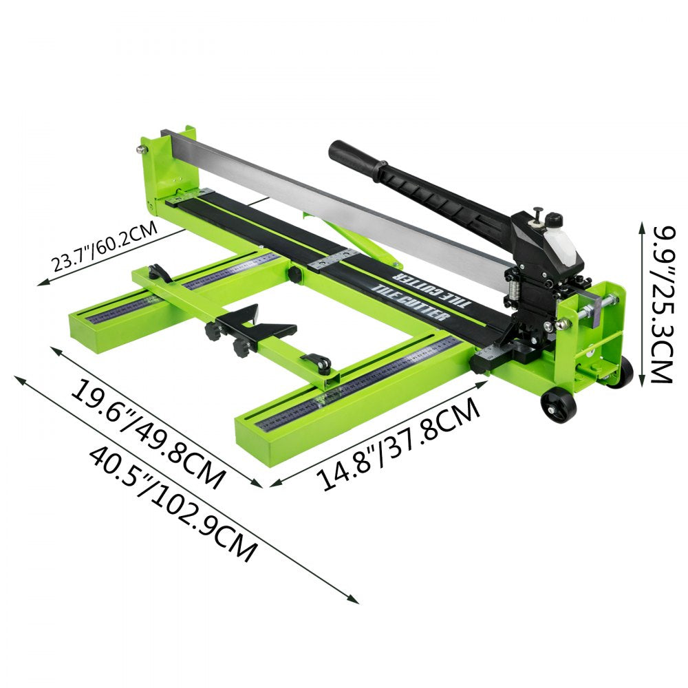 010996271280 - 47-Inch VEVOR Manual Tile Cutter with Laser Guide